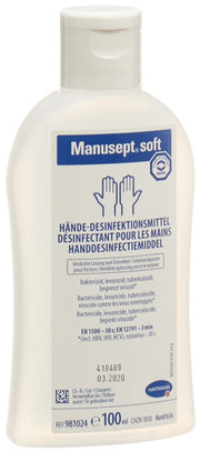 Manuspet soft Händedesinfektion (475ml)