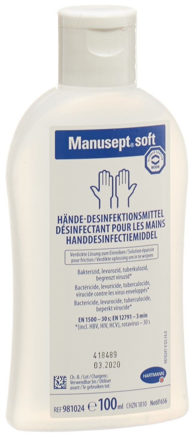 Manuspet soft Händedesinfektion (475ml)