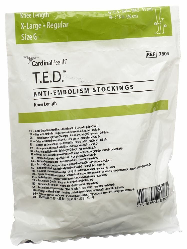 TED Strümpfe knielang XL normal (1 Paar)