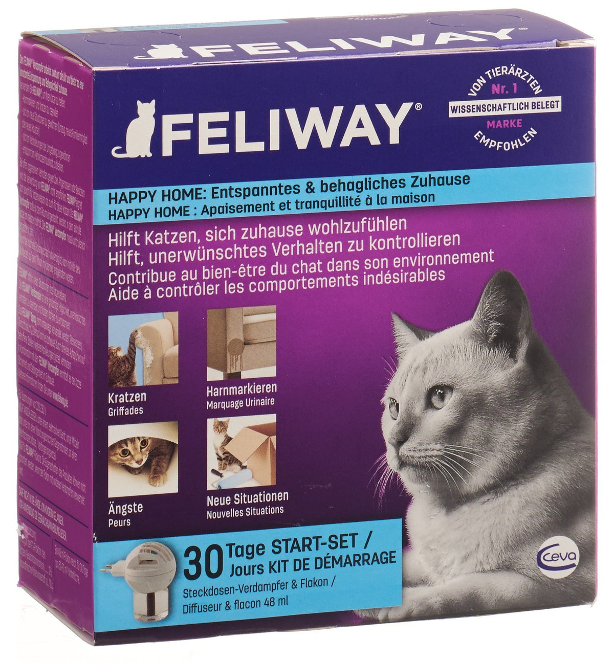 FELIWAY Classic Zerstäuber mit Nachfüllflasche (1 Stk)