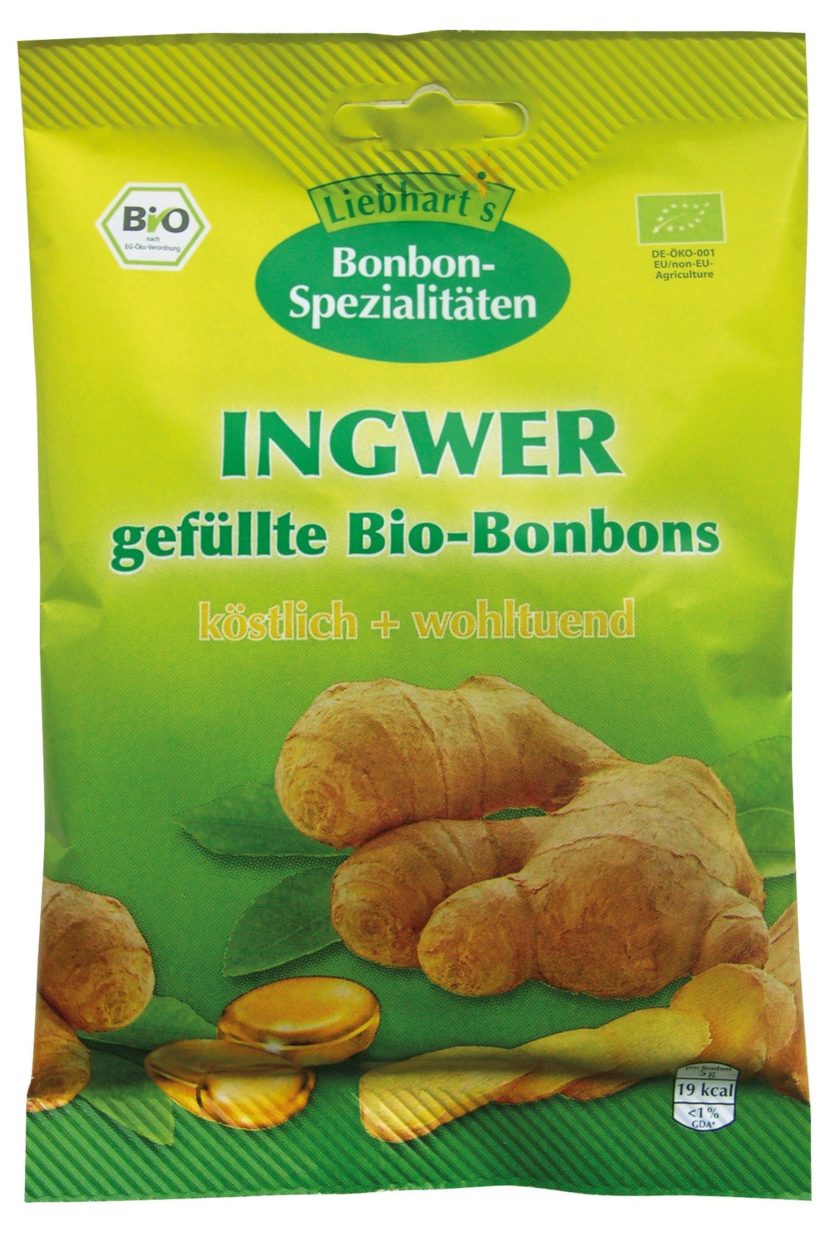 Liebharts Bonbons Ingwer Bio (18x100g)