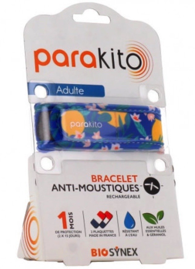 PARAKITO Mückenarmband Erwachsene Fun Zitrone (1 Stk)