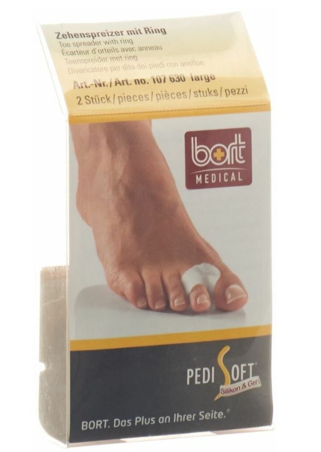Bort PediSoft Zehenspreizer mit Ring L (1 Stk)