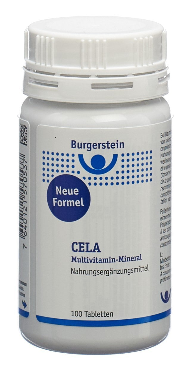 Burgerstein CELA Multivitamin Mineral Tabletten (100 Stk)