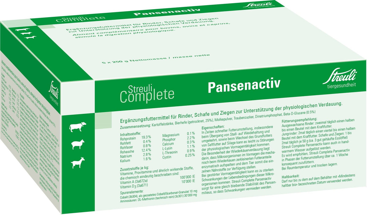 Streuli Complete Pansenactiv Pulver (5x250g)