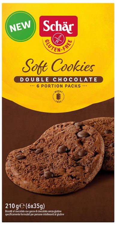 Schär Soft Cookies Double Chocolate (210g)
