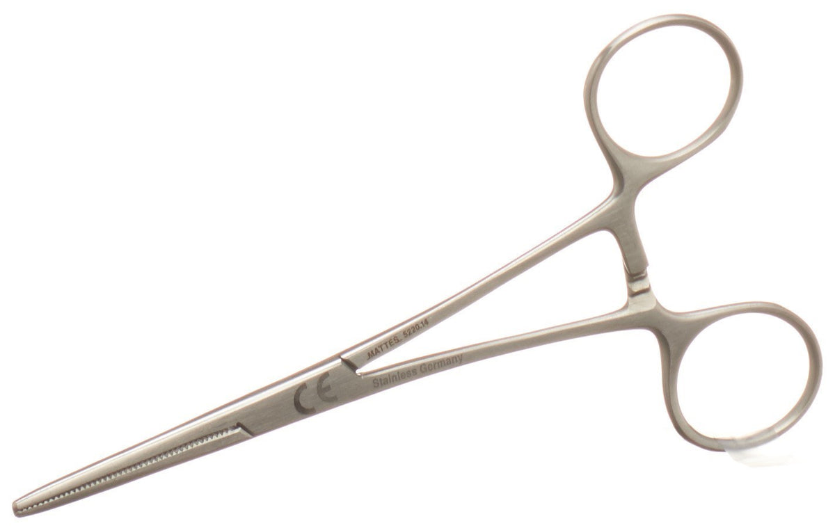 PEAN Katheterklemme 14cm gerade (1 Stk)