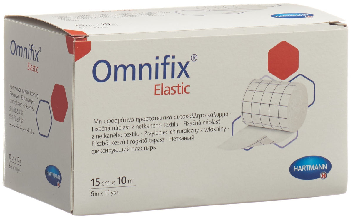 Omnifix Fixationsvlies elastic weiss (15cmx10m)