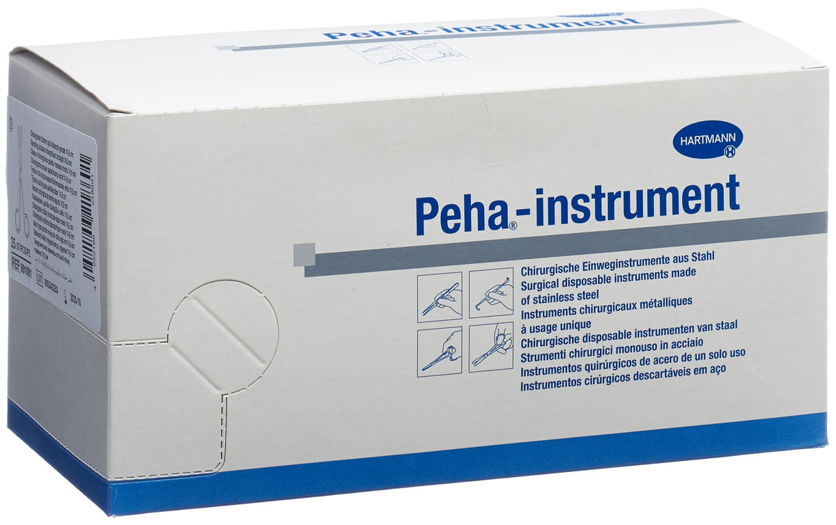 Peha-instrument Chirurgische Schere spitz-stumpf gerade (25 Stk)