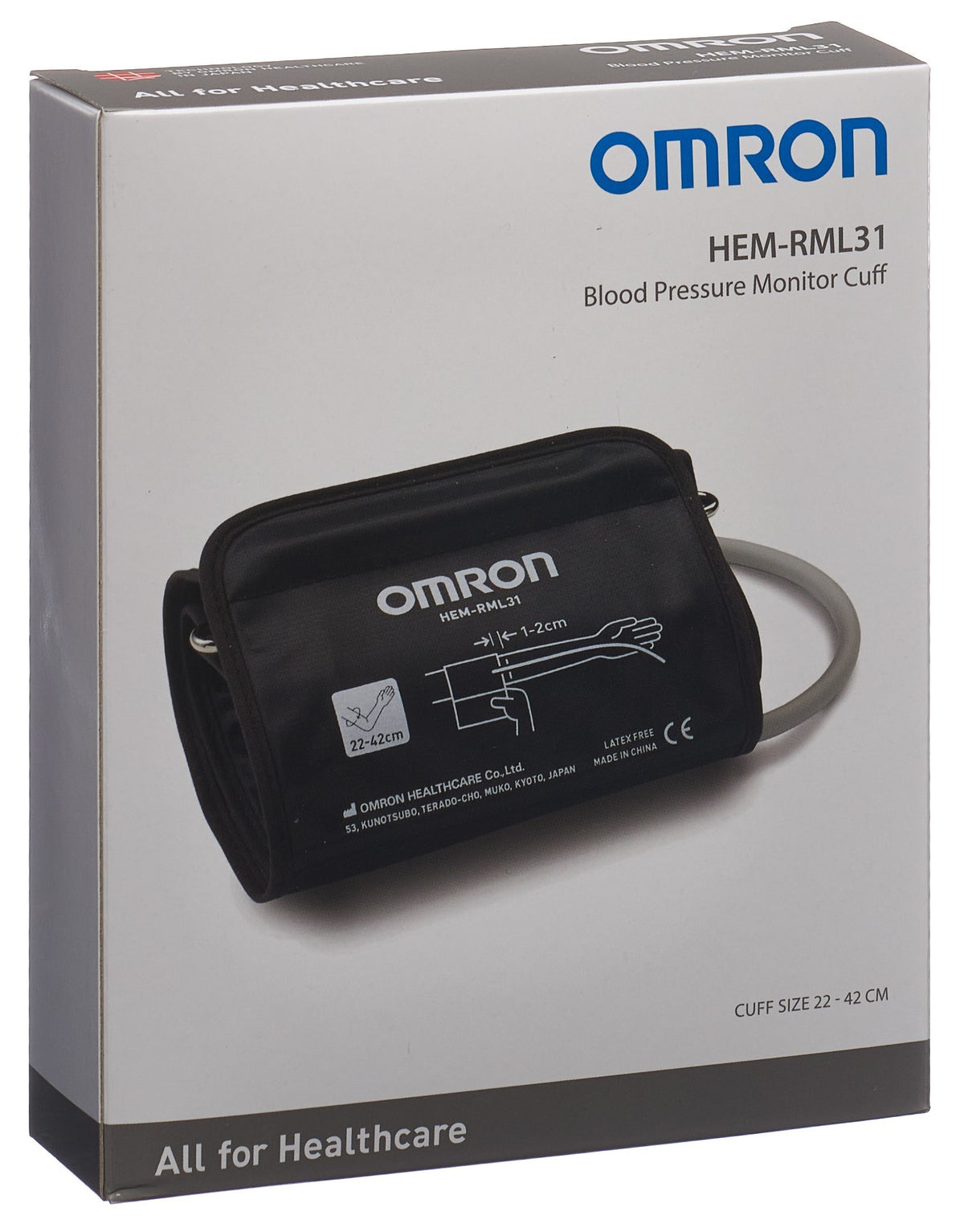 OMRON Oberarm-Manschette 22-42cm Easy weich (1 Stk)
