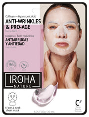 IROHA Cotton Face Neck Mask A Age (1 Stk)