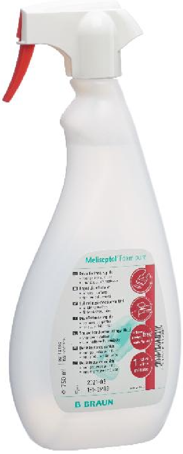 BRAUN MELISEPTOL Foam Pure Spray (750ml)