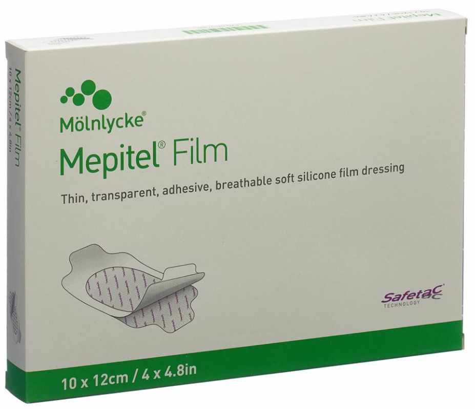 Mepitel Film Safetac 10x12cm (10 Stk)