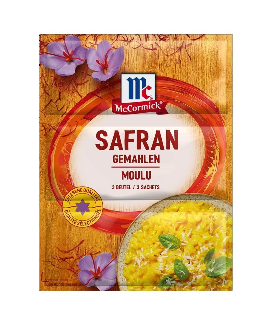 MC CORMICK Safran gemahlen (3x125mg)
