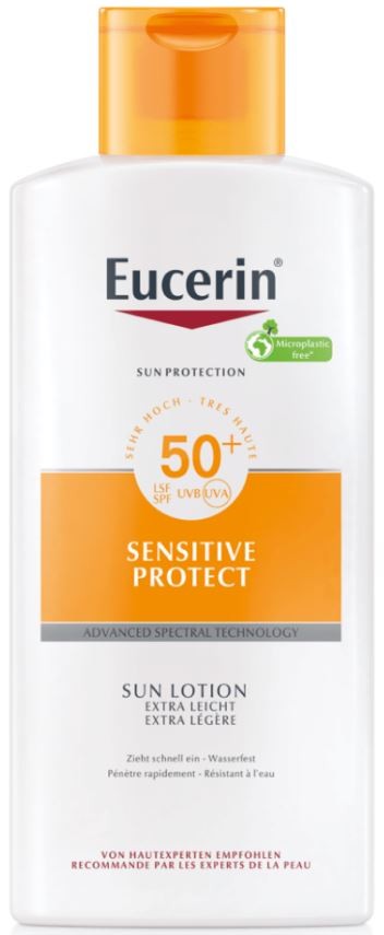 Eucerin Sensitive Protect Sun Lotion Extra Light LSF 50+ (400ml)