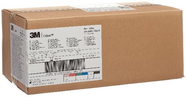 3M Coban Elastische Binde selbsthaftend 10.1cmx4.57m hautfarben (18 Stk)
