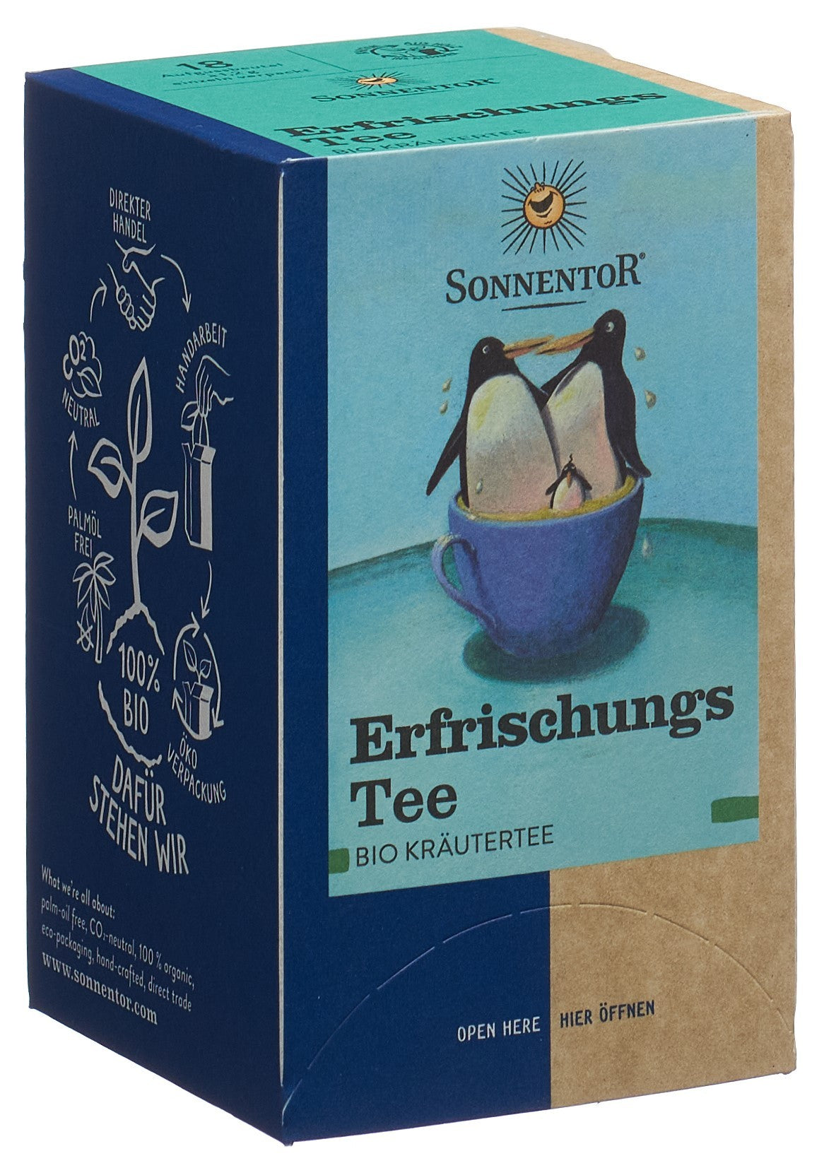 SONNENTOR Erfrischungstee (18 Beutel)