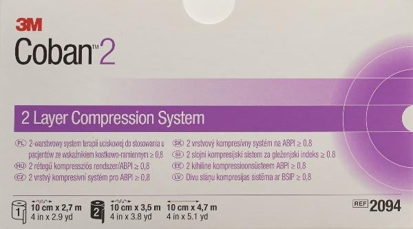 3M Coban 2 2-Lagen Kompressions-System Set (1 Stk)