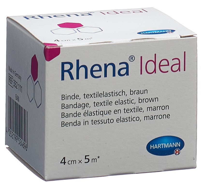 Rhena Ideal Elastische Binde 4cmx5m hautfarben (10 Stk)