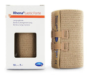 Rhena Lastic Forte 10cmx7m hautfarbig (10 Stk)