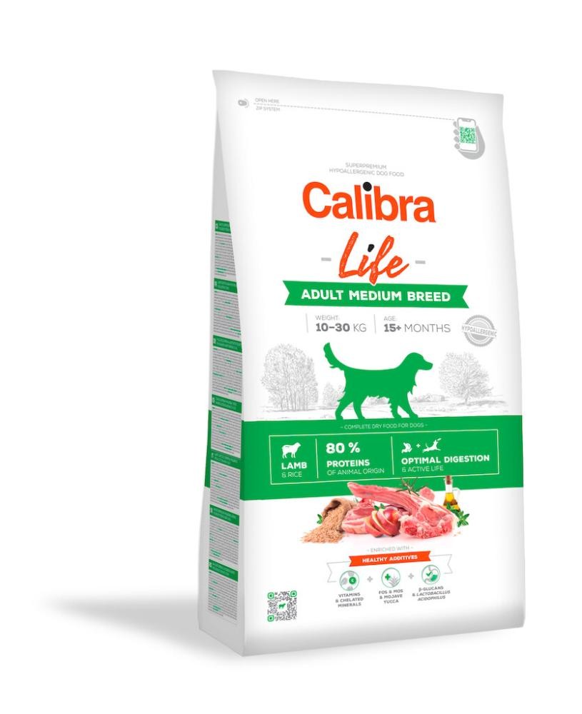 Calibra Life Can Adult Medium Lamm (2.5kg)