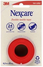 3M Nexcare Flexible Textile Tape 4.2m x 12.5mm Rolle (1 Stk)