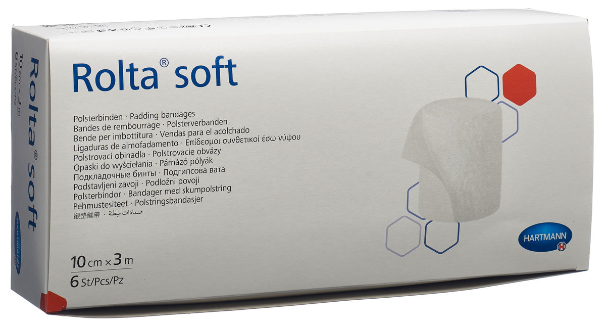 Rolta soft Wattebinde 10cmx3m synthetisch (30 Stk)