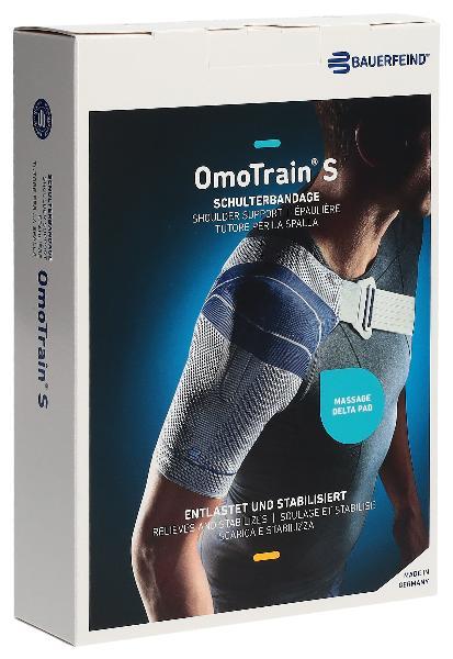 Bauerfeind OmoTrain S Active Support Size 4 left titanium (1 pc)