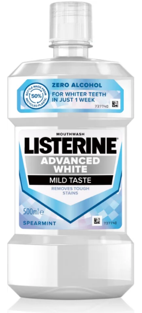 LISTERINE Advanced White Mild (500 ml)