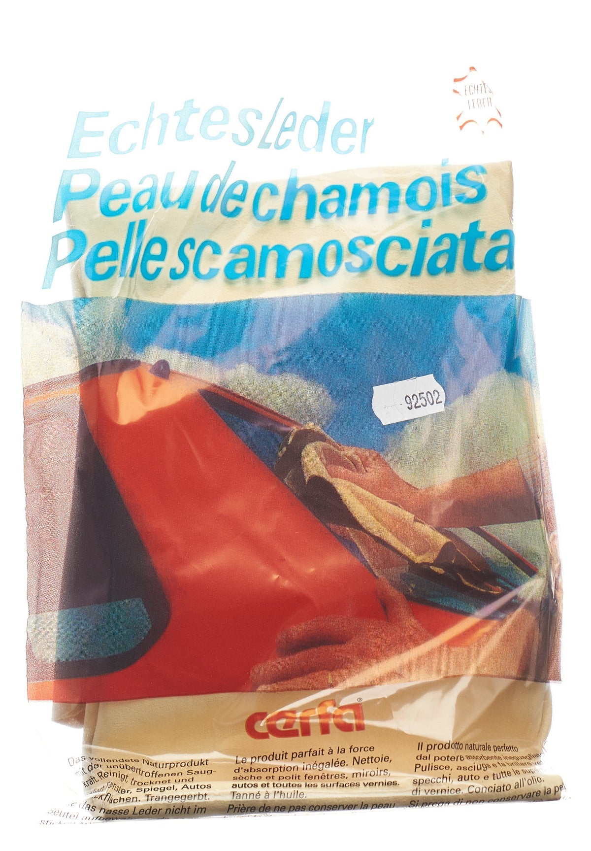 CERFA Hirschleder Prima 40x62cm (1 Stk)