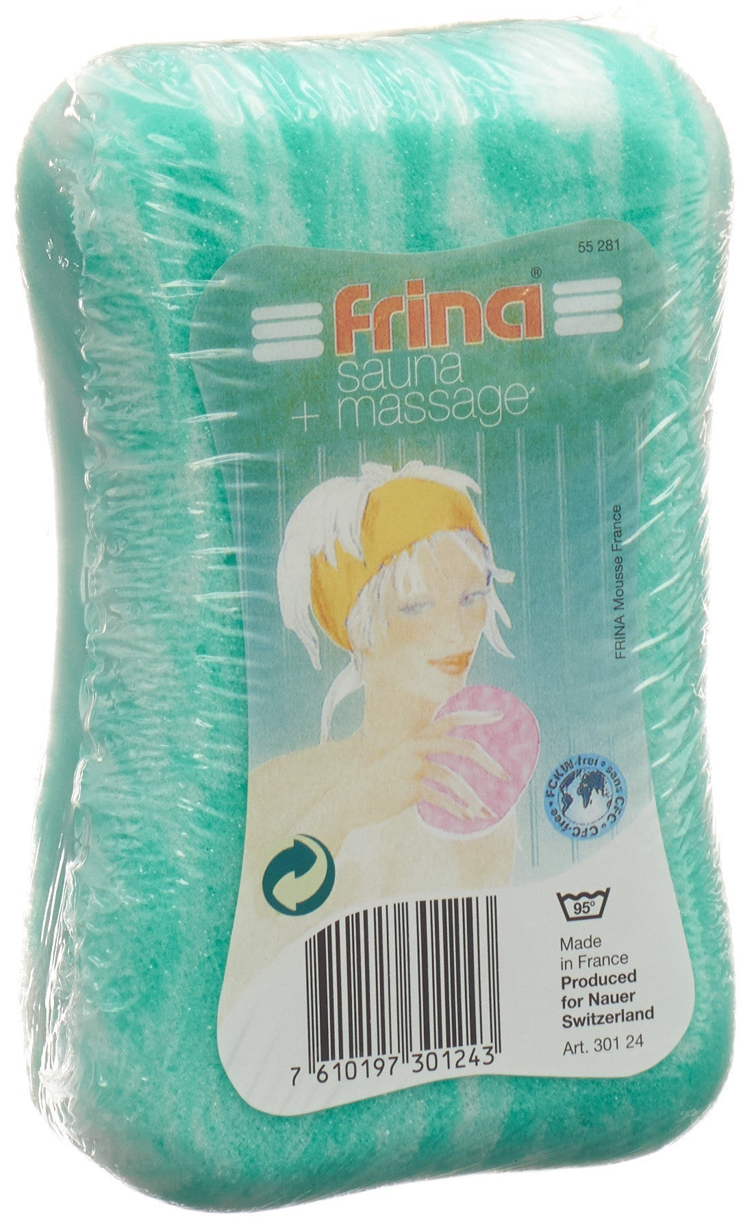 FRINA Massage Sauna Lilac (1 Stk)