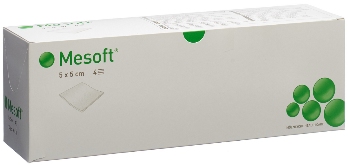 Mesoft Vlieskompressen 5x5cm steril (30x5 Stk)