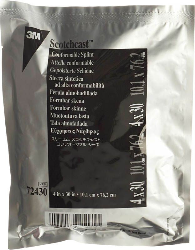 3M Scotchcast Quick Step Splint 10.1x76.2cm (1 Stk)