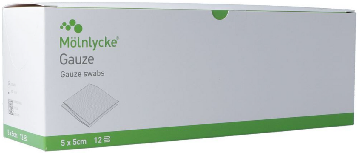 Mölnlycke Gauze Gazekompressen 5x5cm steril (50x2 Stk)