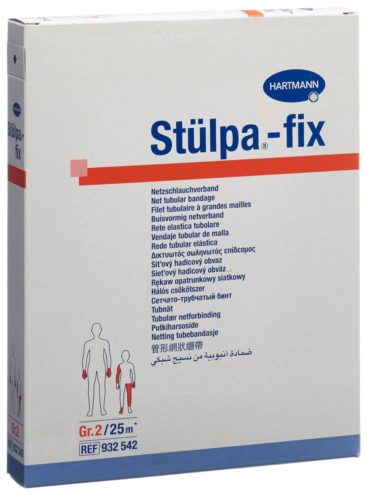 Stülpa-fix Netzverband Grösse 2 Mehrfinger Rolle (25m)