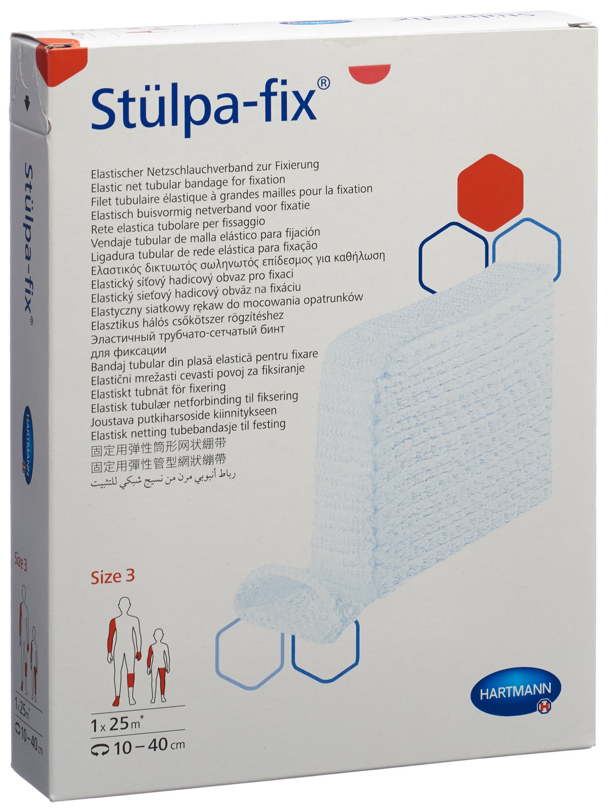 Stülpa-fix Netzverband Grösse 3 Hand Rolle (25m)