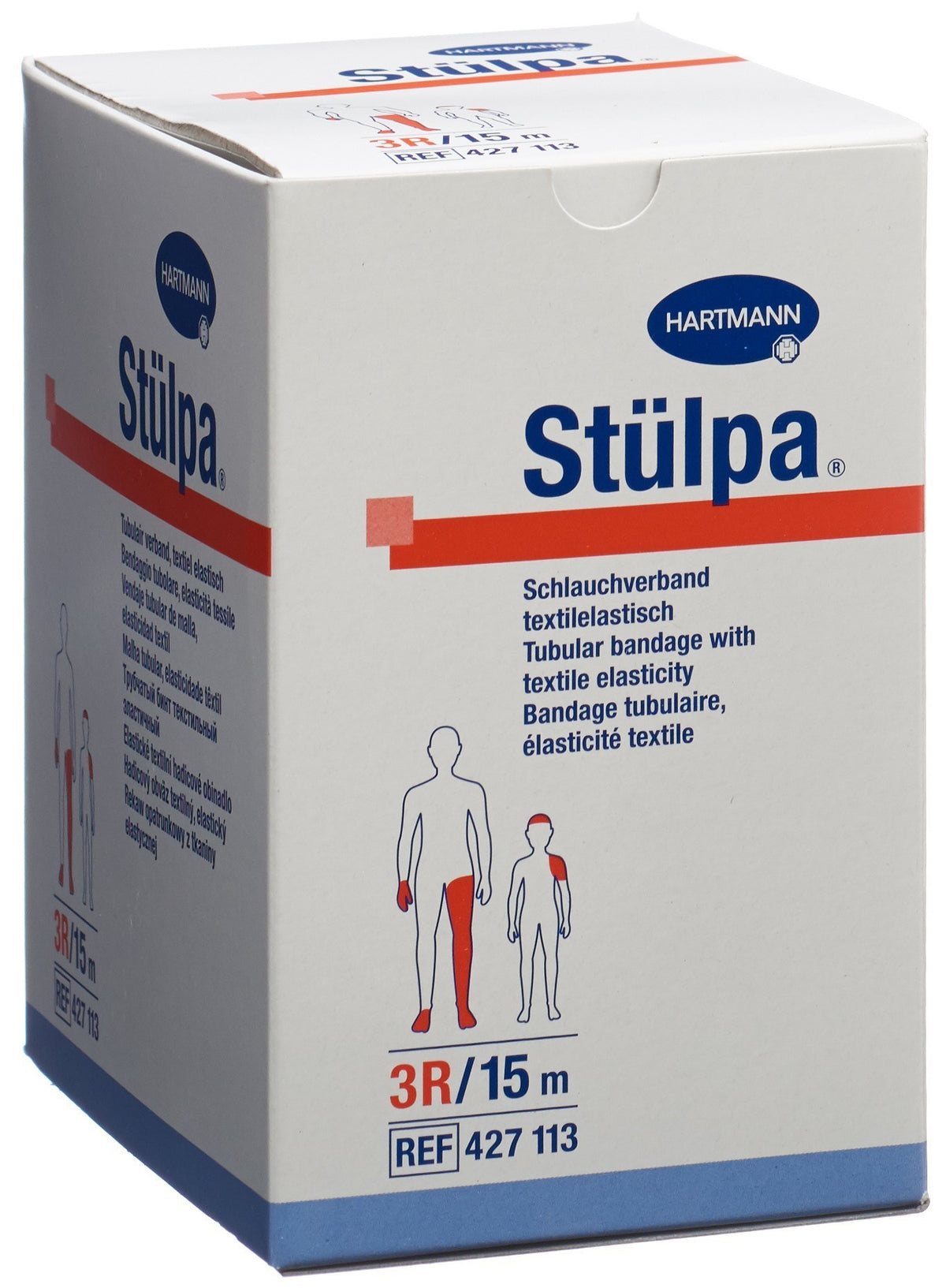 Stülpa Schlauchbandage Grösse 3 8cmx15m (1 Rolle)