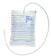 GHC Urinbeutel CAREFLOW 1.5l 90cm unsteril ohne Ablauf (10Stk)