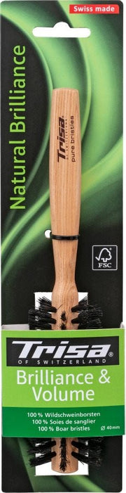 Trisa Natural Brilliance Haarbürste rund (1 Stk)