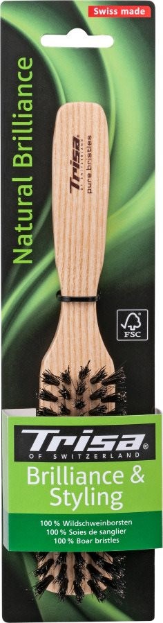 Trisa Natural Brilliance Haarbürste M edium(1 Stk)