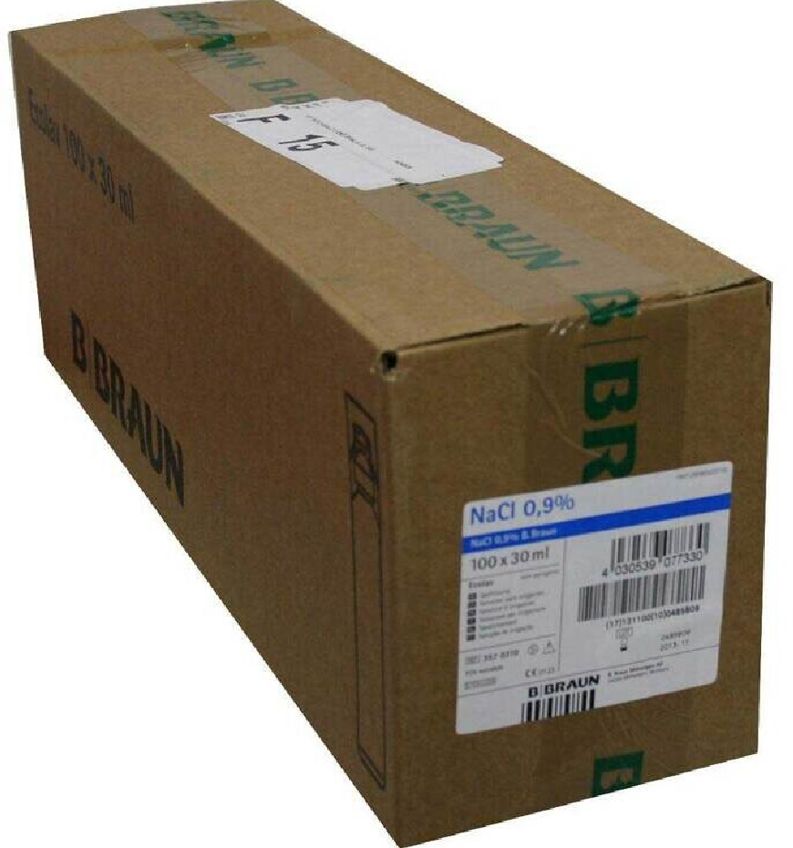 BRAUN NACL 0.9 % 30ml West Ecolav (100 Stk)