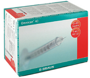 BRAUN OMNICAN 40 Insulin U-40 1ml 0.3x8mm (100 Stk)