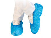 Care & Serve Schuhüberzüge XL 15x41cm blau Polyethylen PVC (100 Stk)