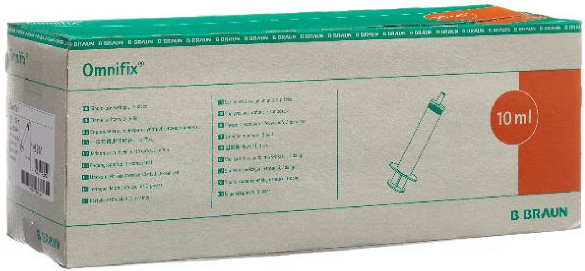 BRAUN OMNIFIX Spritze 10ml Luer latexfrei (100 Stk)