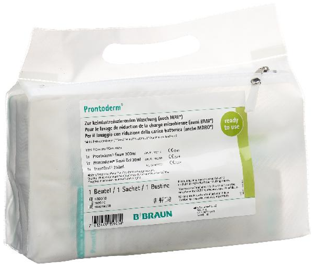 BRAUN PRONTODERM keimlastreduzierende Waschung (1 Stk)