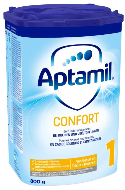 Aptamil Confort Säuglingsmilchnahrung 1 (800g)