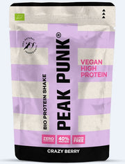 PEAK PUNK Bio High Protein Shake Crazy Berry (250g)