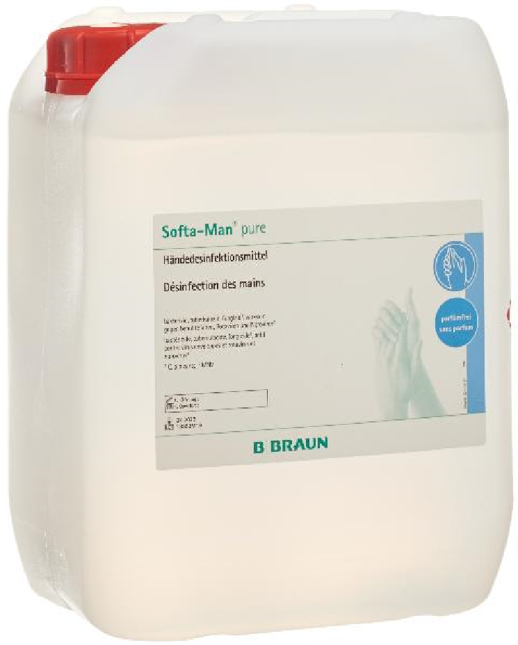 B. BRAUN Softa-Man pure Händedesinfektion Kanister (5l)