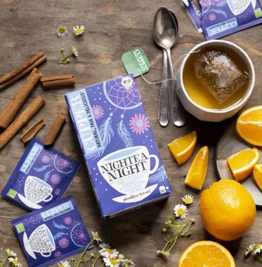 Cupper Nightea Night Zimt, Kamille, Rooibos & Orange Bio (20 Stk)