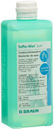 B. BRAUN Softa-Man pure Händedesinfektion (500ml)